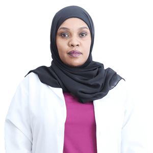 Dr. Sara Hassan in Amina Hospital, Ajman